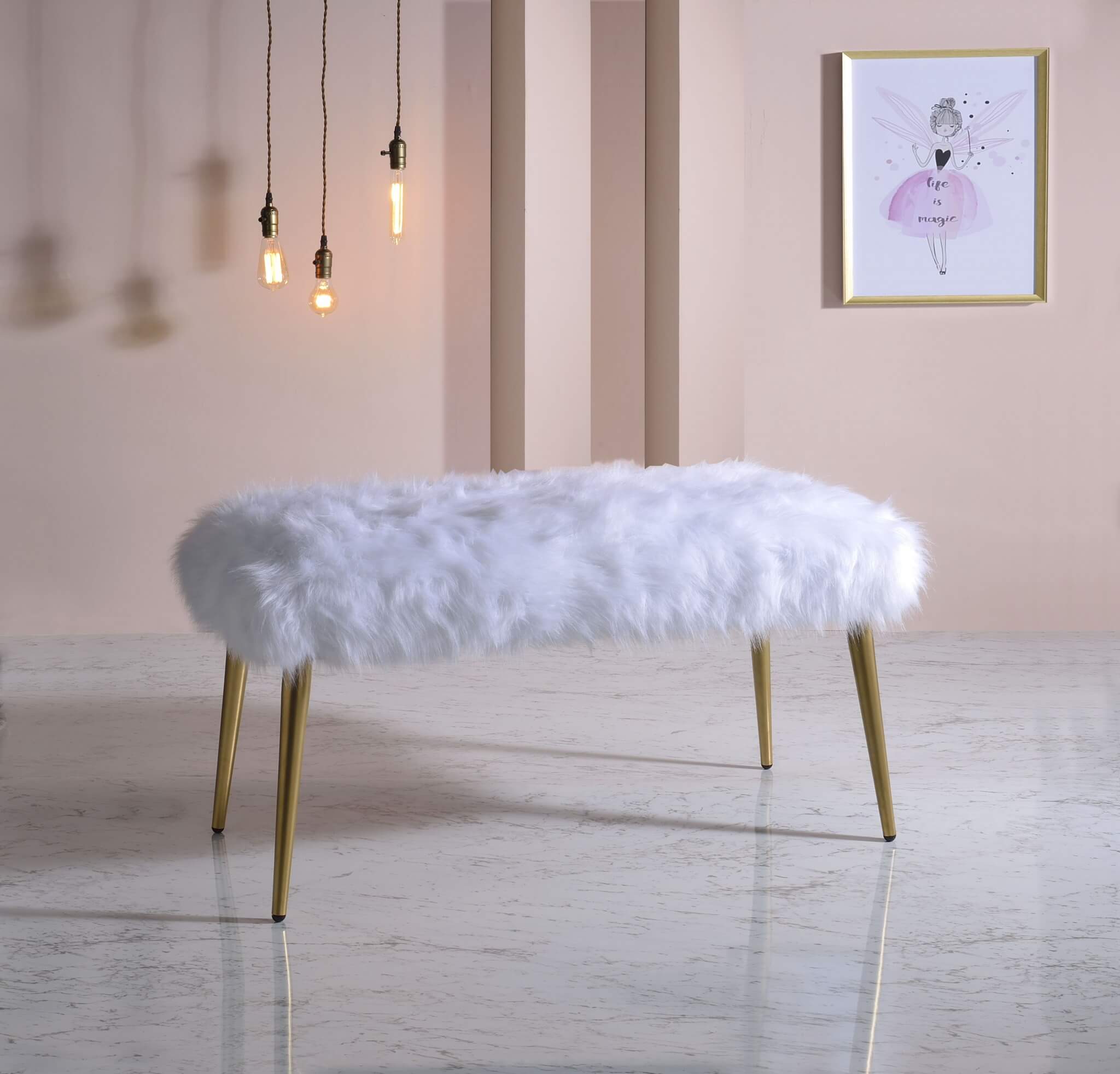 white sofa