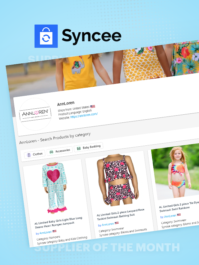 Supplier Of The Month: AnnLoren