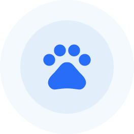 blue pet paw 4x 1