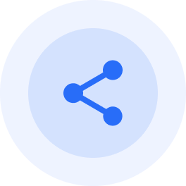 blue share