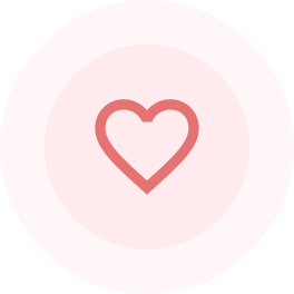 red hearts