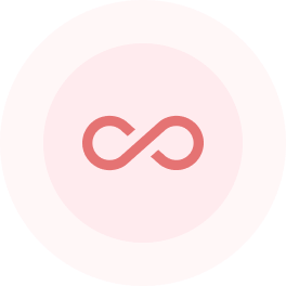 red infinity