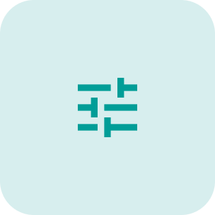 turquoise filter