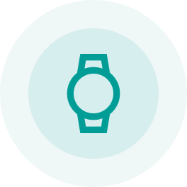 turquoise watch